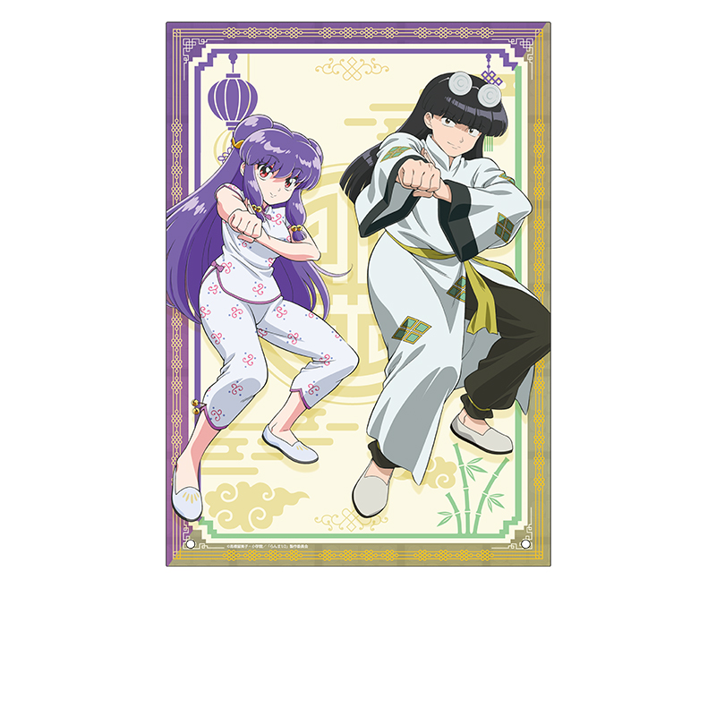 【ペンギンパレード】らんま1/2 描き下ろしアクリルパネル シャンプー&ムース