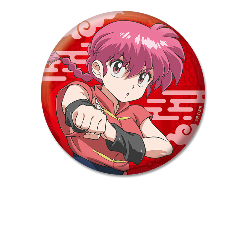 【ペンギンパレード】らんま1/2 描き下ろし缶バッジ らんま