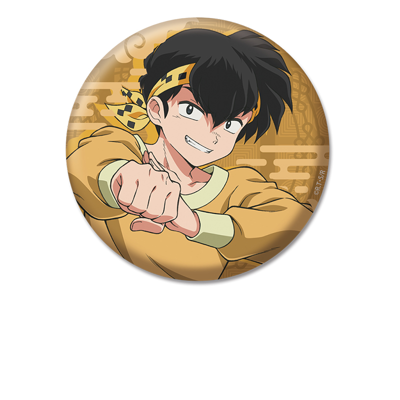 【ペンギンパレード】らんま1/2 描き下ろし缶バッジ 響 良牙