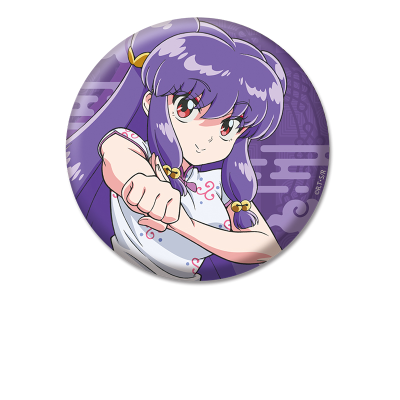 【ペンギンパレード】らんま1/2 描き下ろし缶バッジ シャンプー