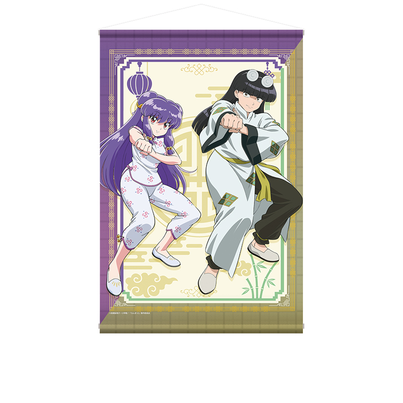 【ペンギンパレード】らんま1/2 描き下ろしB2タペストリー シャンプー&ムース