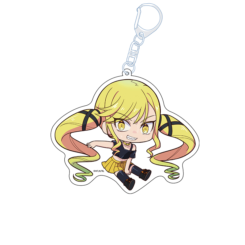 【ペンギンパレード】ロックは淑女の嗜みでして ぺたん娘アクリルキーホルダー vol.2 鈴ノ宮りりさ