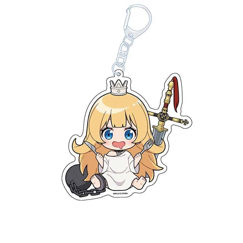 【ペンギンパレード】姫様“拷問”の時間です ぺたん娘アクリルキーホルダー 姫