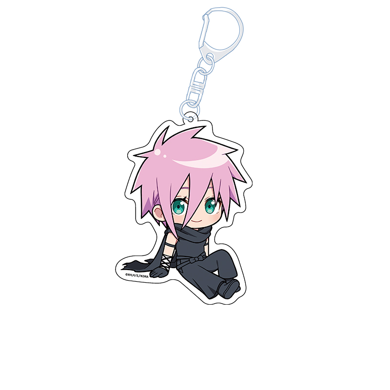 【ペンギンパレード】姫様“拷問”の時間です ぺたん娘アクリルキーホルダー サクラ・ハートロック