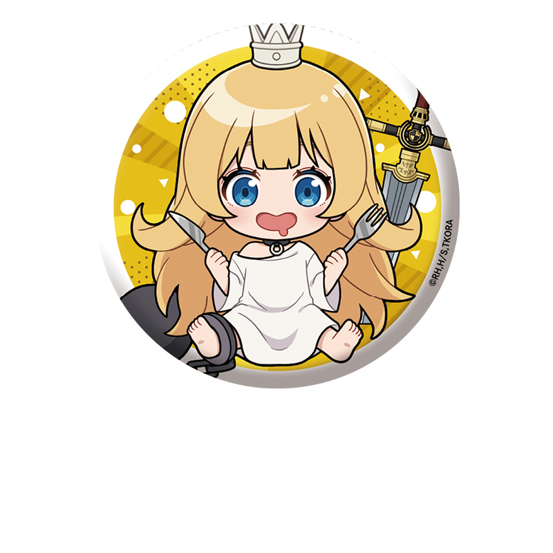 【ペンギンパレード】姫様“拷問”の時間です ぺたん娘缶バッジ 姫