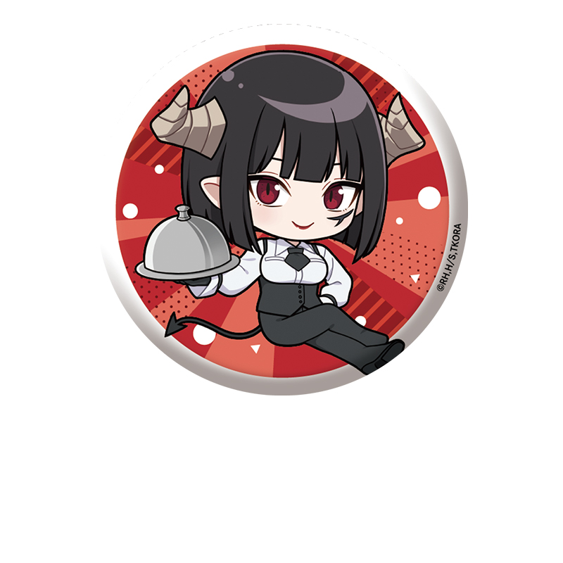 【ペンギンパレード】姫様“拷問”の時間です ぺたん娘缶バッジ トーチャー・トルチュール