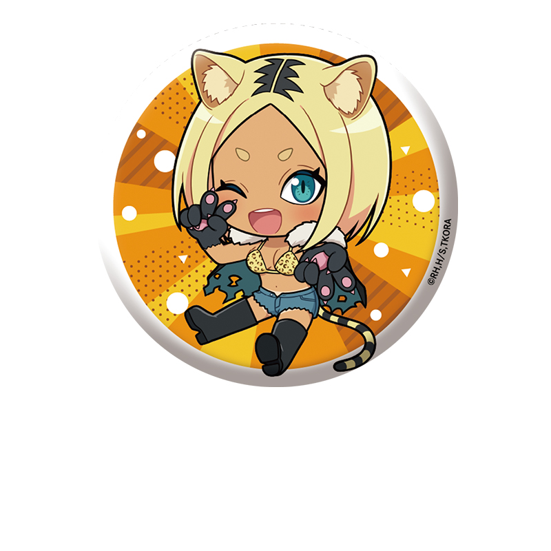 【ペンギンパレード】姫様“拷問”の時間です ぺたん娘缶バッジ クロル