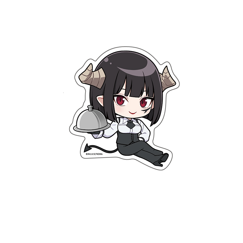 【ペンギンパレード】姫様“拷問”の時間です ぺたん娘ダイカットステッカー トーチャー・トルチュール