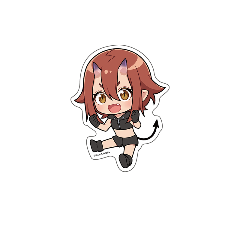 【ペンギンパレード】姫様“拷問”の時間です ぺたん娘ダイカットステッカー 陽鬼