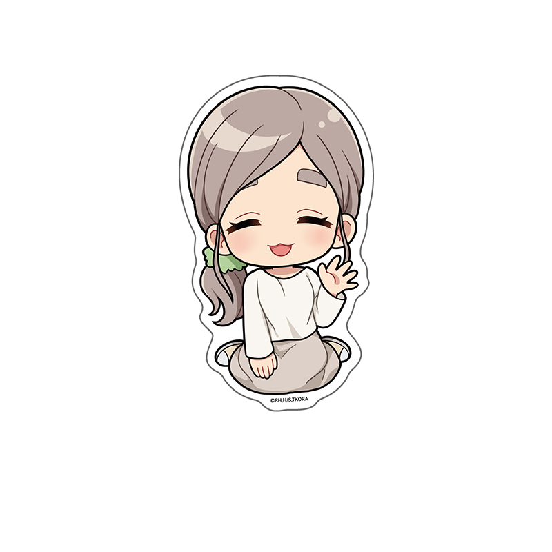 【ペンギンパレード】姫様“拷問”の時間です ぺたん娘ダイカットステッカー ジャイアント