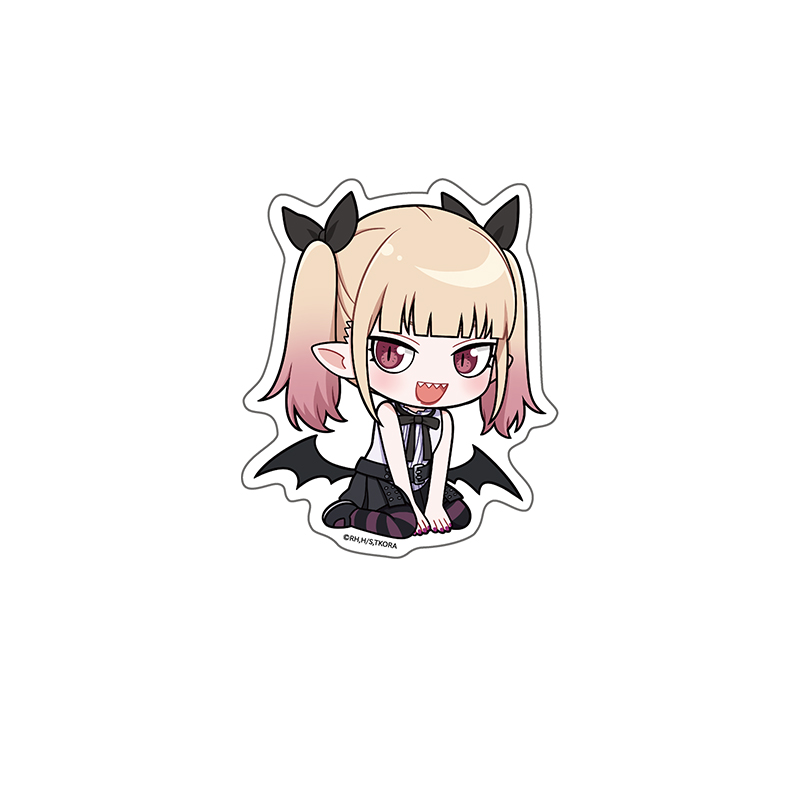 【ペンギンパレード】姫様“拷問”の時間です ぺたん娘ダイカットステッカー バニラ・ぺシュッツ