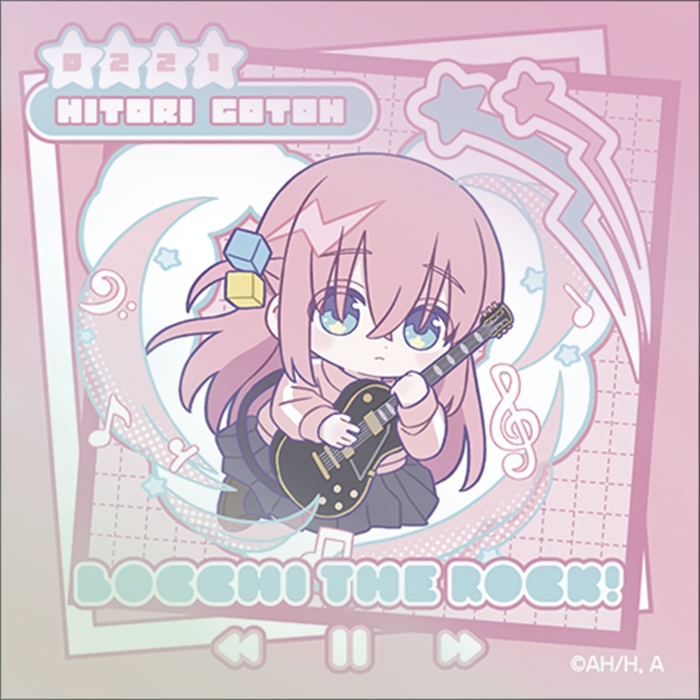 【ムービック】ぼっち・ざ・ろっく！ オーロラステッカー/後藤ひとり/ぱすてるぽっぷ