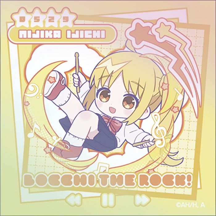 【ムービック】ぼっち・ざ・ろっく！ オーロラステッカー/伊地知虹夏/ぱすてるぽっぷ