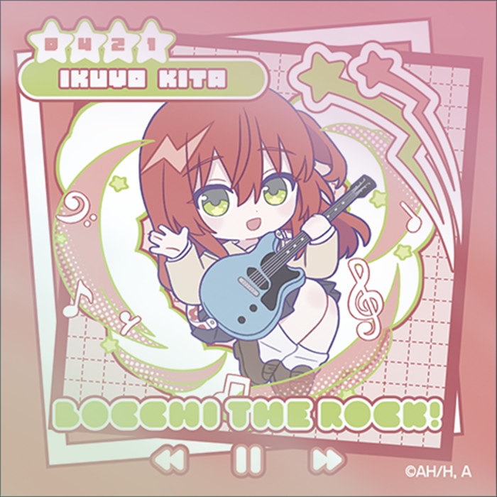 【ムービック】ぼっち・ざ・ろっく！ オーロラステッカー/喜多郁代/ぱすてるぽっぷ