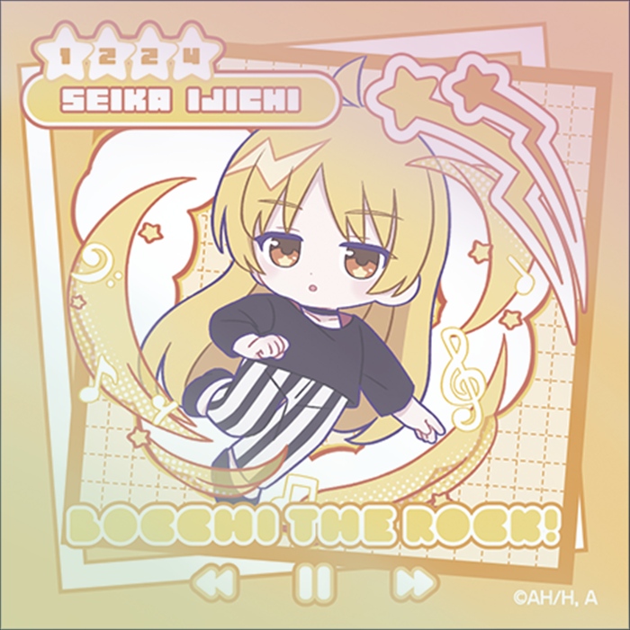 【ムービック】ぼっち・ざ・ろっく！ オーロラステッカー/伊地知星歌/ぱすてるぽっぷ