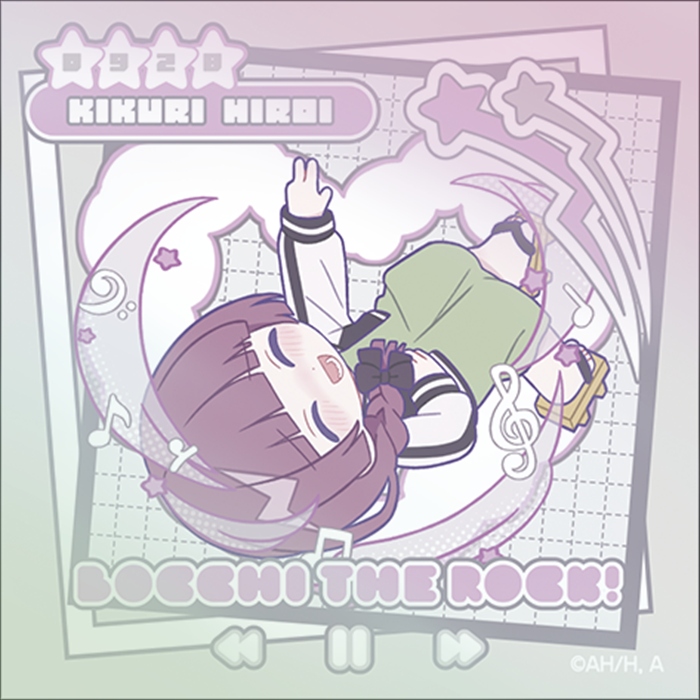 【ムービック】ぼっち・ざ・ろっく！ オーロラステッカー/廣井きくり/ぱすてるぽっぷ