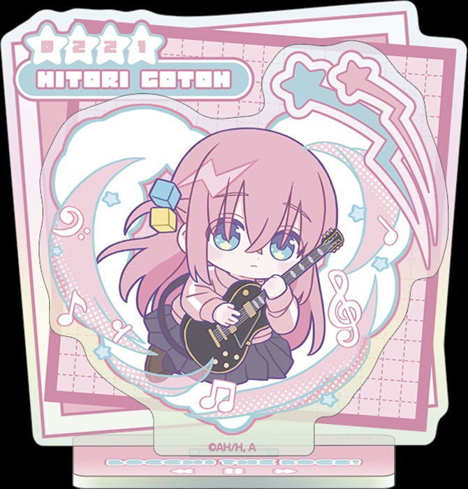 【ムービック】ぼっち・ざ・ろっく！ オーロラミニアクリルスタンド/後藤ひとり/ぱすてるぽっぷ