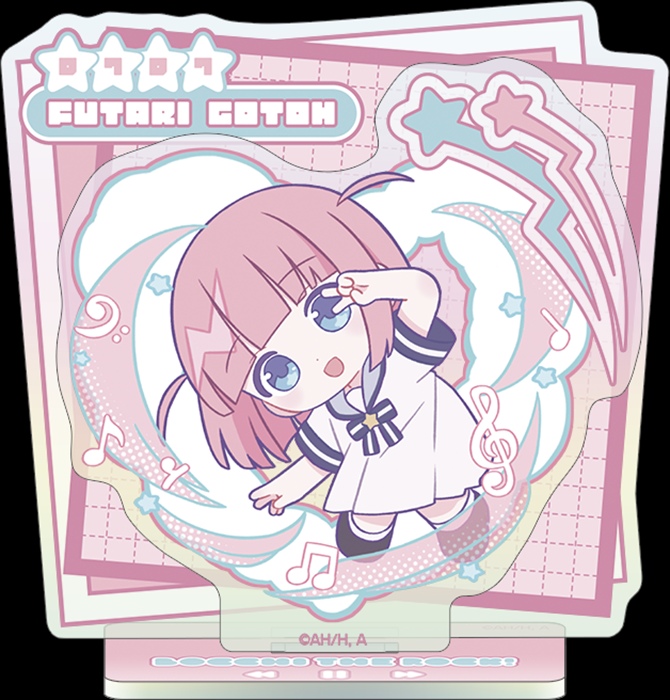 【ムービック】ぼっち・ざ・ろっく！ オーロラミニアクリルスタンド/後藤ふたり/ぱすてるぽっぷ