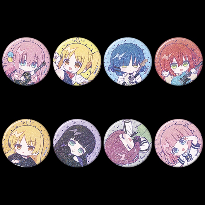 【ムービック】ぼっち・ざ・ろっく！ ホログラムキャラバッジコレクション/ぱすてるぽっぷ 1BOX入数：8