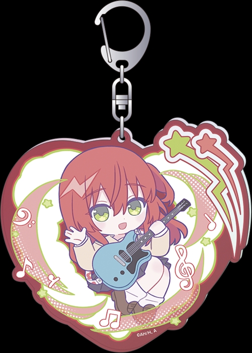 【ムービック】ぼっち・ざ・ろっく！ オーロラアクリルキーホルダー/喜多郁代/ぱすてるぽっぷ