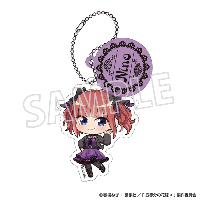 【ムービック】五等分の花嫁＊ アクリルキーホルダー/（ミニキャラ）中野二乃