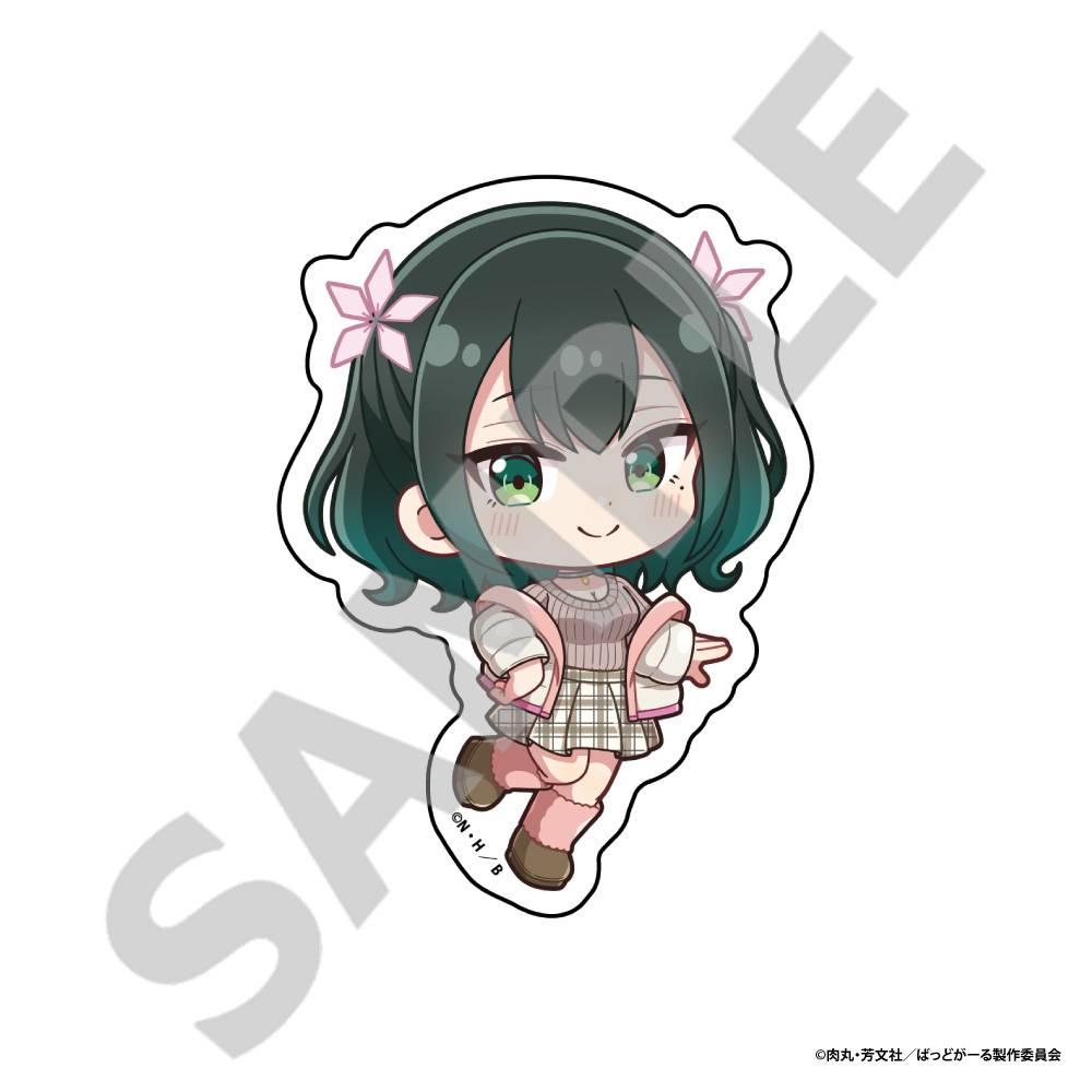 【アイライツ】ばっどがーる ダイカットステッカー 瑠璃葉 るら（デフォルメ）