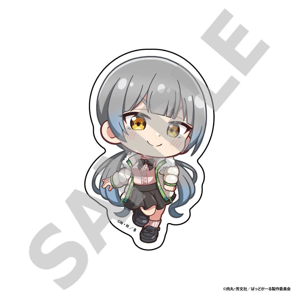 【アイライツ】ばっどがーる ダイカットステッカー 水鳥 水花（デフォルメ）