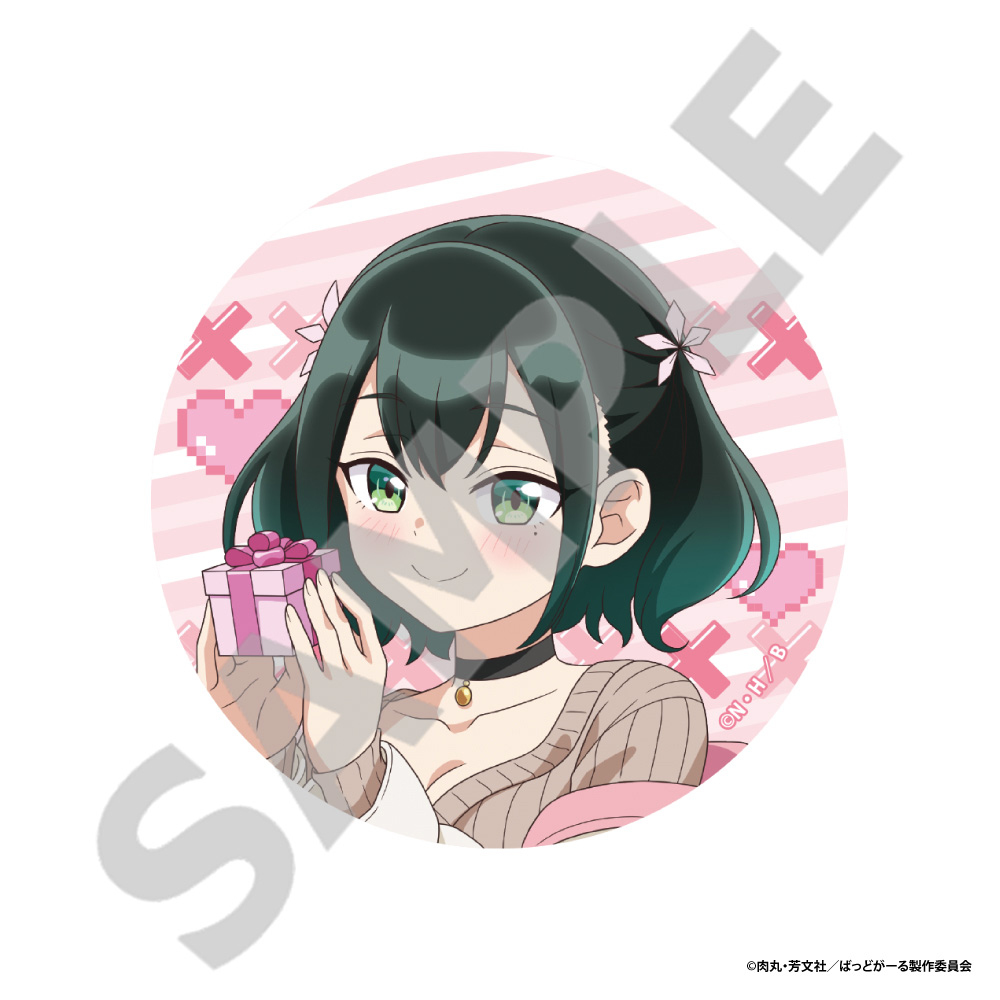 【アイライツ】ばっどがーる BIG缶バッジ 瑠璃葉 るら