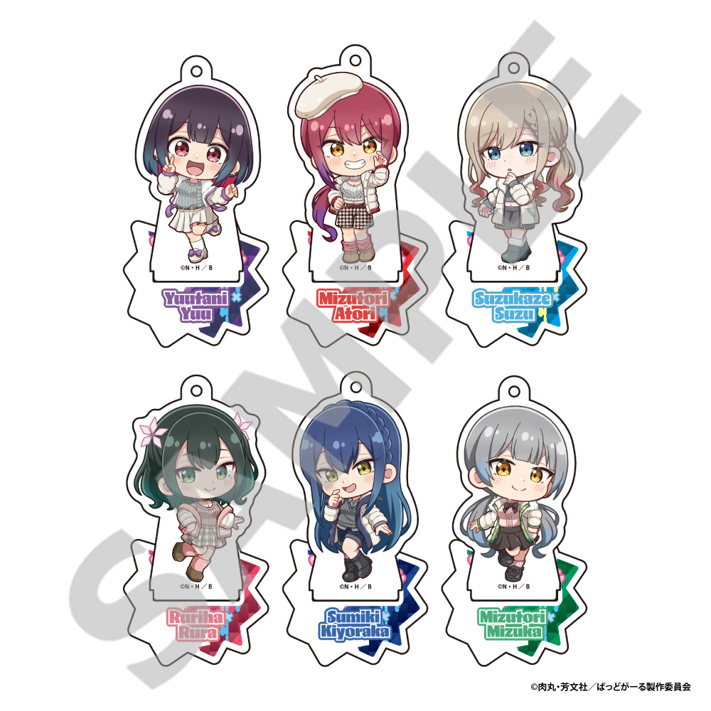 【アイライツ】ばっどがーる トレーディングアクリルスタンドキーホルダー 1BOX入数：6