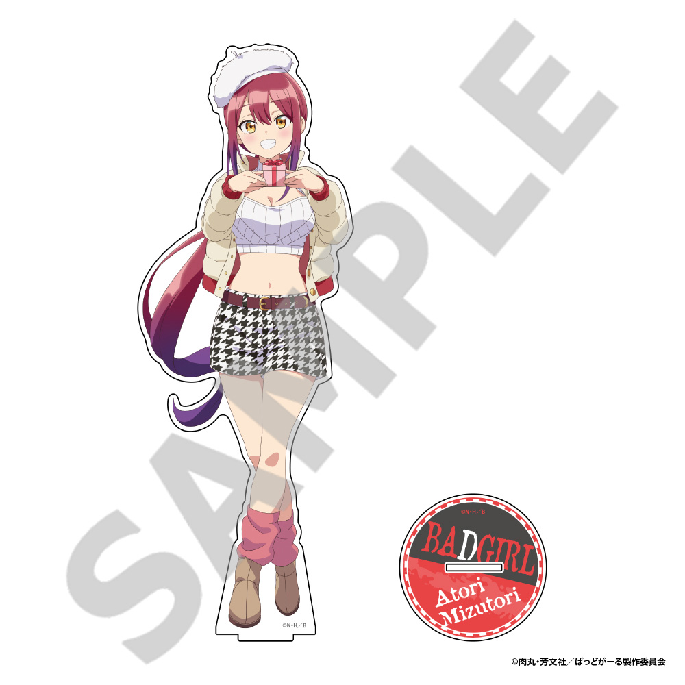 【アイライツ】ばっどがーる BIGアクリルスタンドフィギュア 水鳥 亜鳥