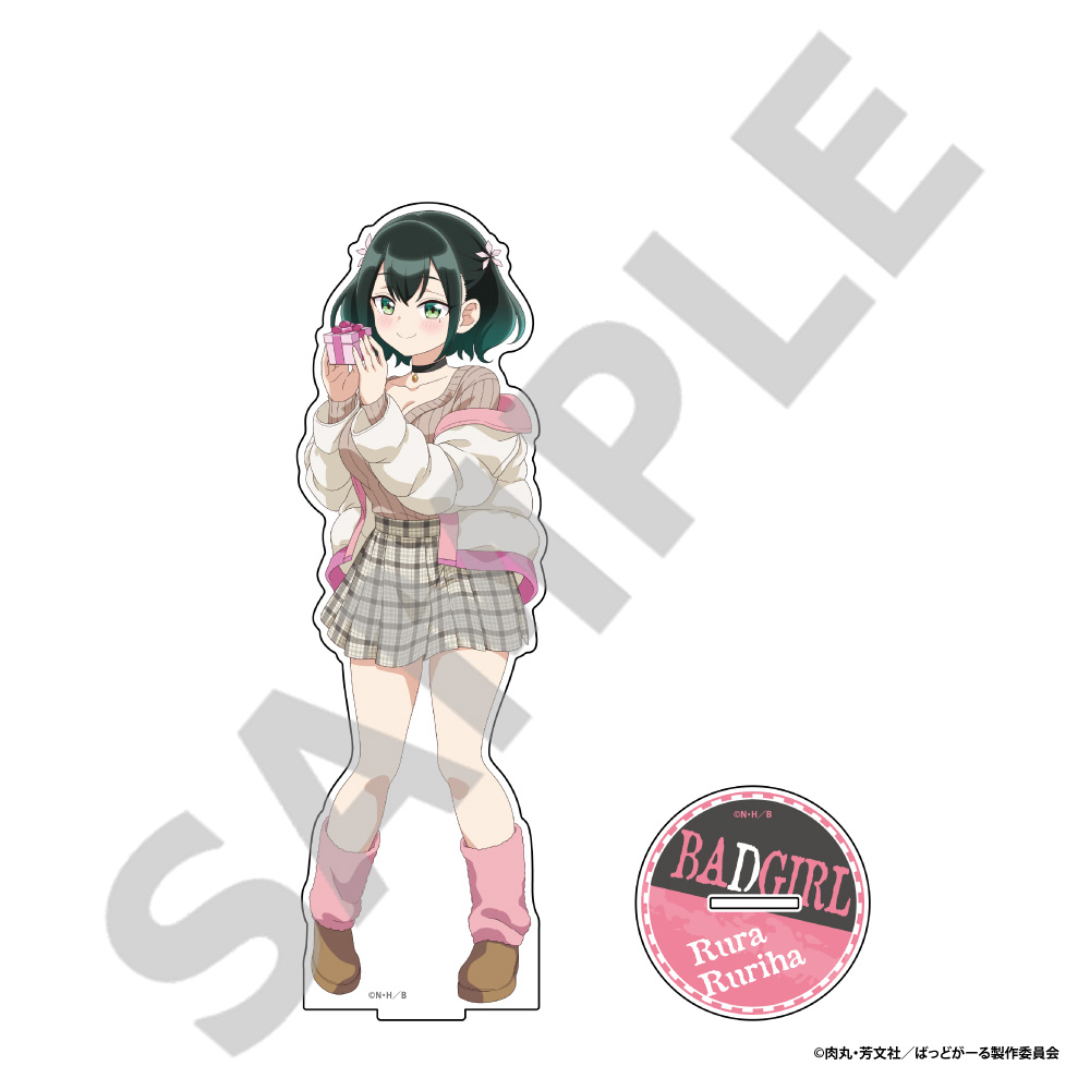 【アイライツ】ばっどがーる BIGアクリルスタンドフィギュア 瑠璃葉 るら