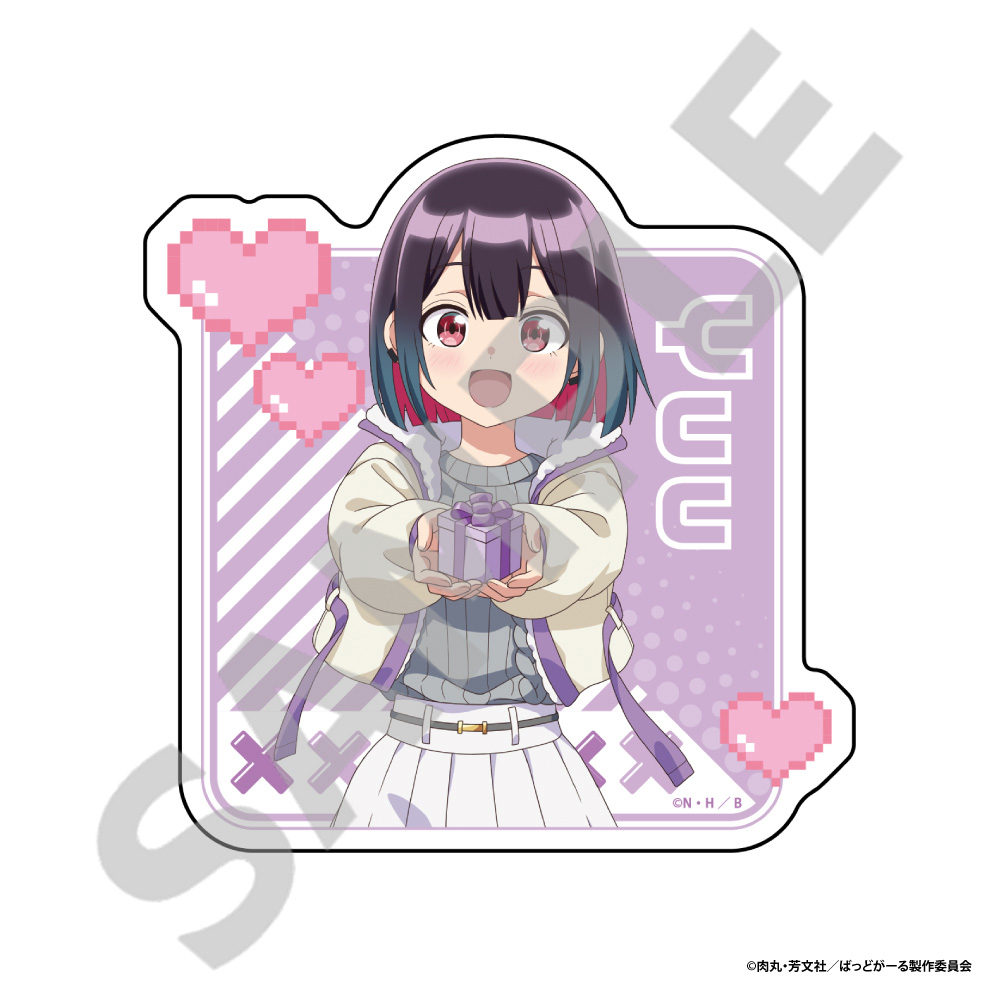 【アイライツ】ばっどがーる ダイカットステッカー 優谷 優