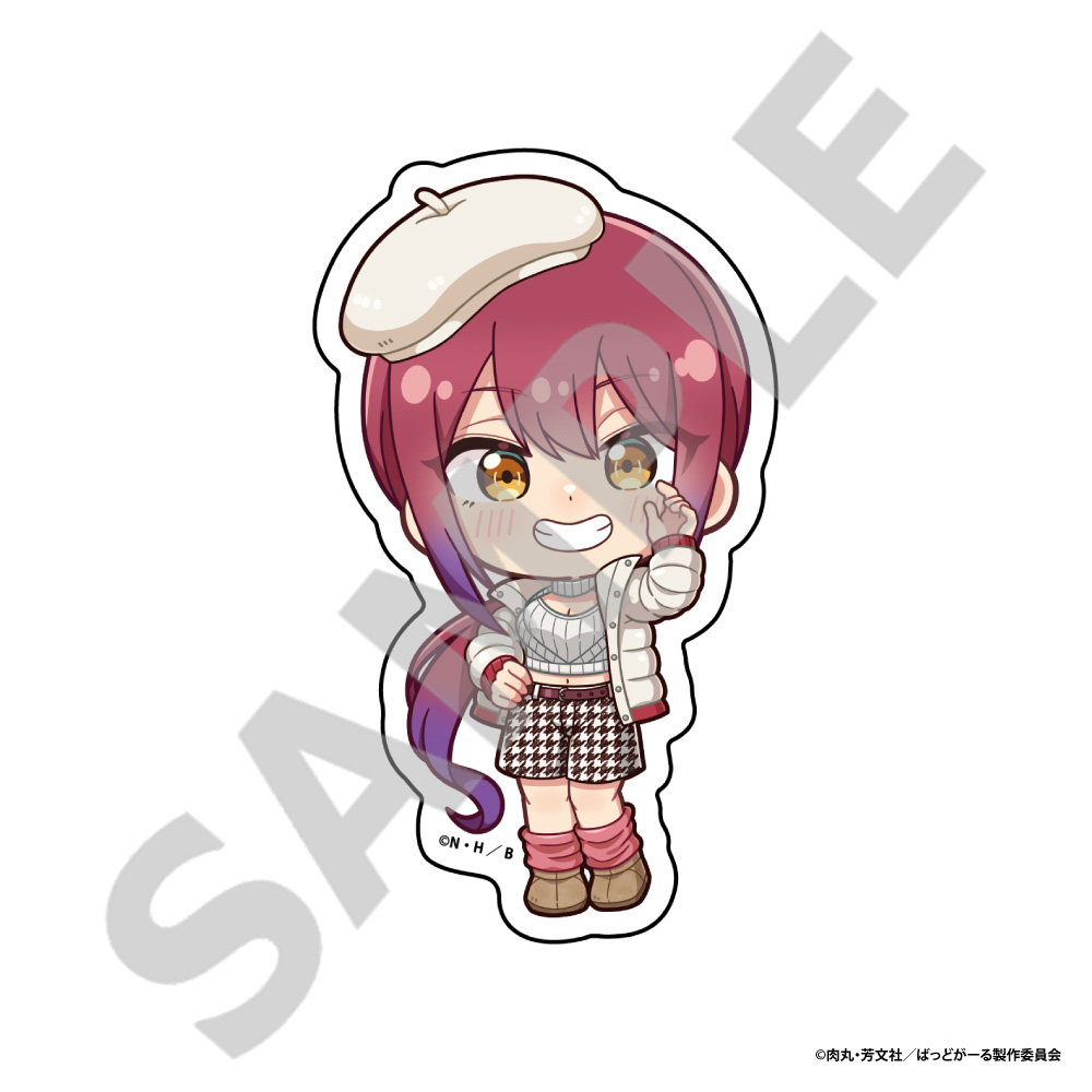 【アイライツ】ばっどがーる ダイカットステッカー 水鳥 亜鳥（デフォルメ）