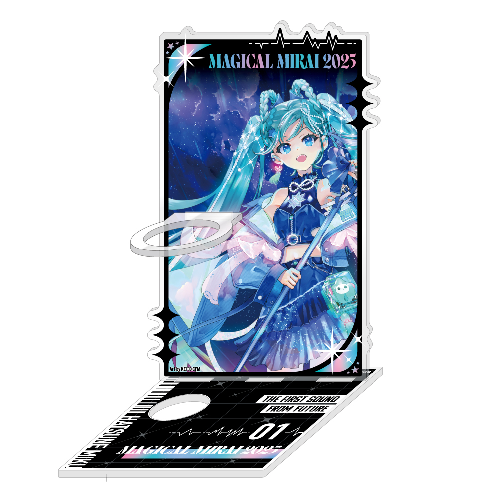 【キャラバン】マジカルミライ2025 アクリルペンライトスタンド / 初音ミク KEI ver.