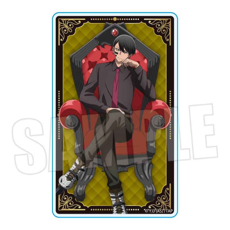 【ベルハウス】アクリルカード 桃源暗鬼/無陀野 無人（玉座）