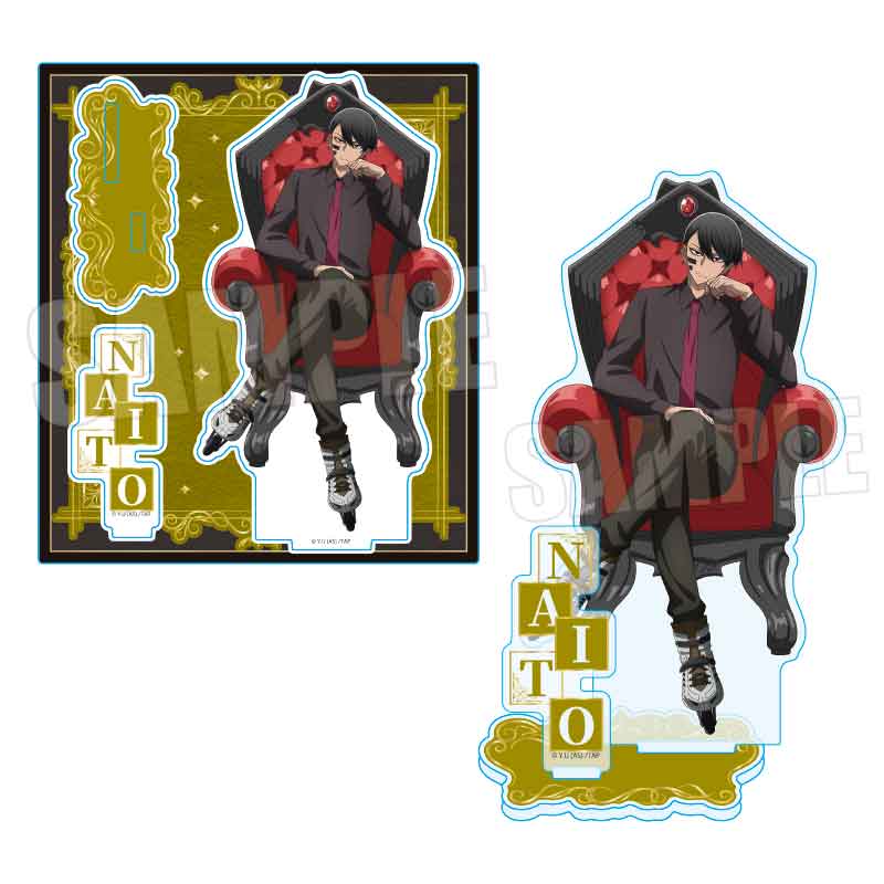 【ベルハウス】アクリルスタンド 桃源暗鬼/無陀野 無人（玉座）