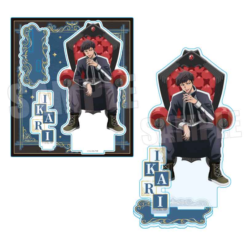 【ベルハウス】アクリルスタンド 桃源暗鬼/矢颪 碇（玉座）