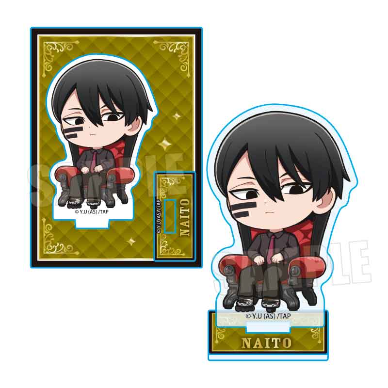 【ベルハウス】ミニスタンド 桃源暗鬼/無陀野 無人（玉座）