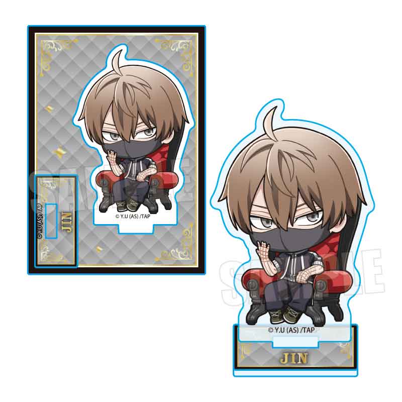 【ベルハウス】ミニスタンド 桃源暗鬼/皇后崎 迅（玉座）