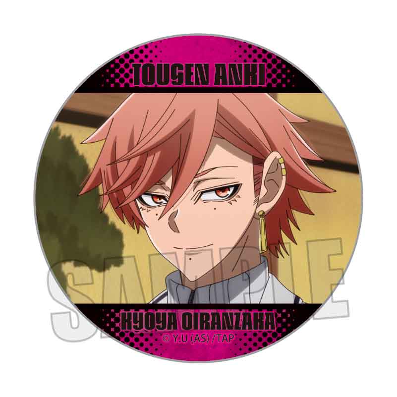 【ベルハウス】メモリーズ缶バッジ Part1 桃源暗鬼/花魁坂 京夜B