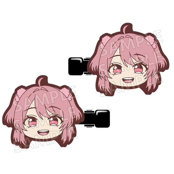 【エンスカイ】カラフルピーチ ヘアクリップ からぴちピクニック のあ 1袋（※同一商品の入数）：5