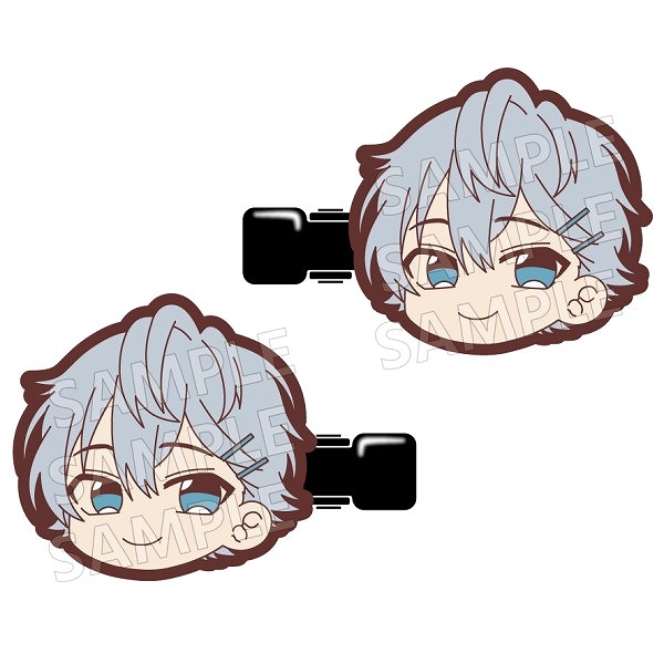 【エンスカイ】カラフルピーチ ヘアクリップ からぴちピクニック ヒロ 1袋（※同一商品の入数）：5