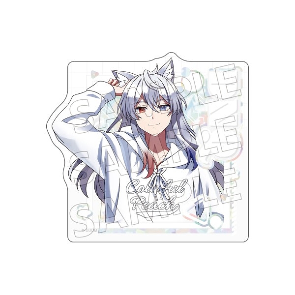 【エンスカイ】カラフルピーチ プリズムトラベルステッカー からぴちピクニック どぬく 1袋（※同一商品の入数）：6