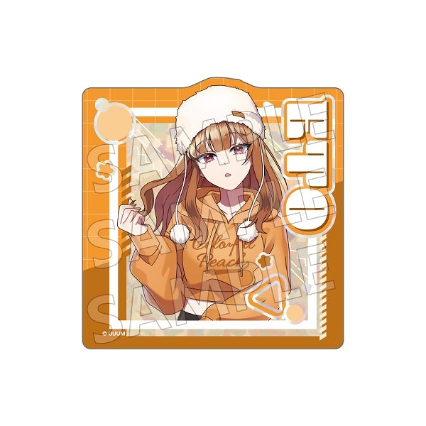 【エンスカイ】カラフルピーチ プリズムトラベルステッカー からぴちピクニック えと 1袋（※同一商品の入数）：6