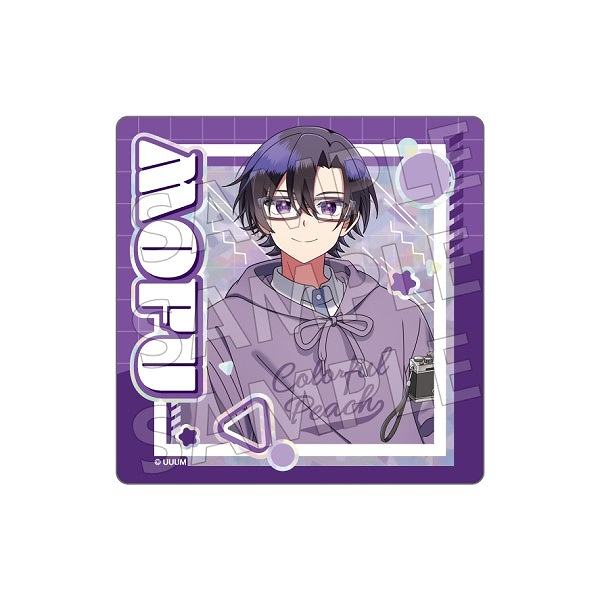 【エンスカイ】カラフルピーチ プリズムトラベルステッカー からぴちピクニック もふ 1袋（※同一商品の入数）：6