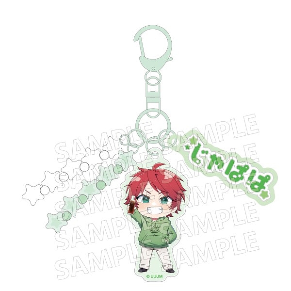 【エンスカイ】カラフルピーチ じゃらじゃらキーホルダー からぴちピクニック じゃぱぱ 1袋（※同一商品の入数）：5