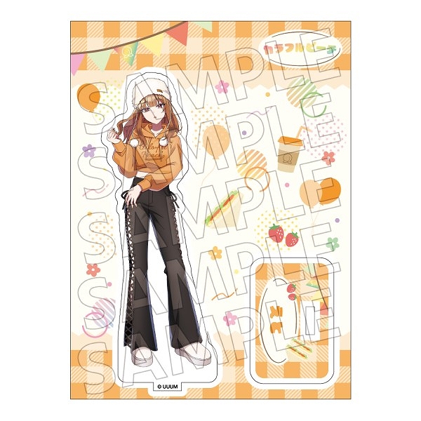 【エンスカイ】カラフルピーチ アクリルスタンド からぴちピクニック えと 1袋（※同一商品の入数）：5