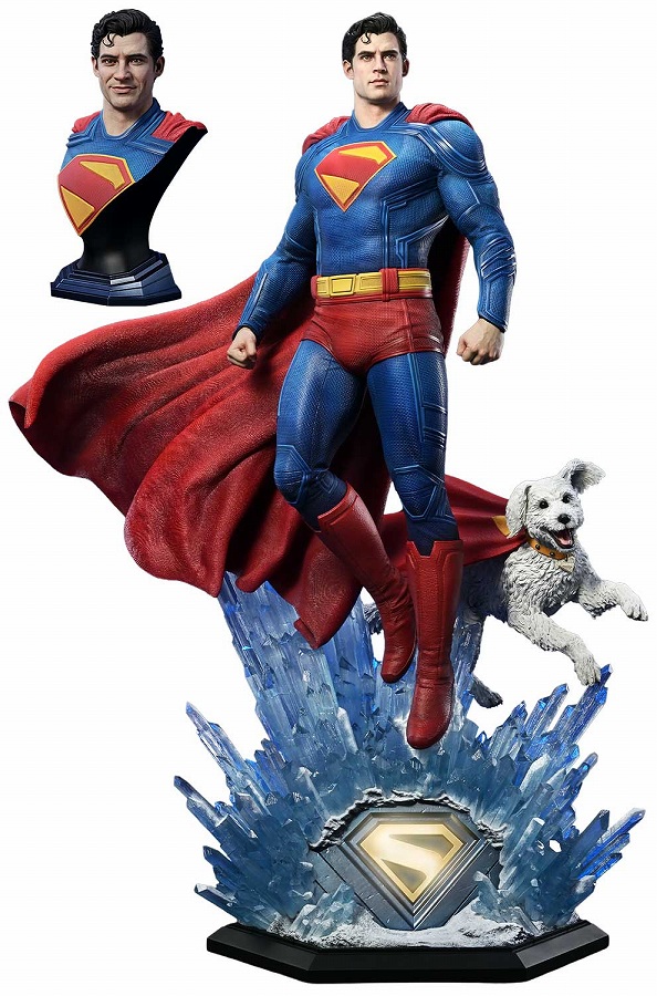 【プライム１スタジオ】リアルエリートマスタ-ライン スーパーマン （2025 Film） スーパーマン with クリプト