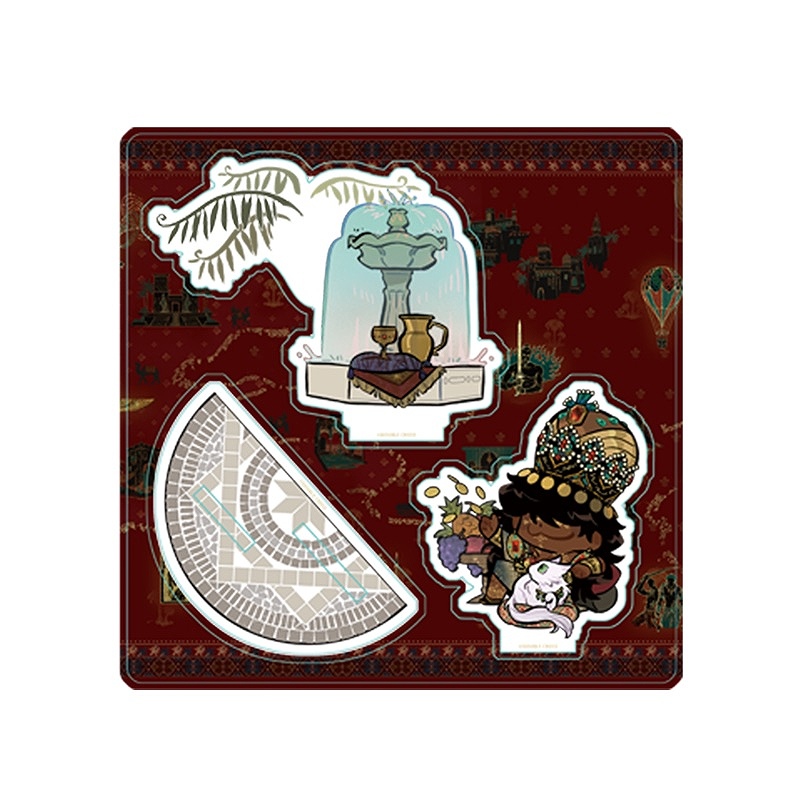 【KUMAGUZI】スルタンのゲーム 第三弾 スルタンの一日シリーズ ちびキャラアクリルスタンド スルタンの寵愛