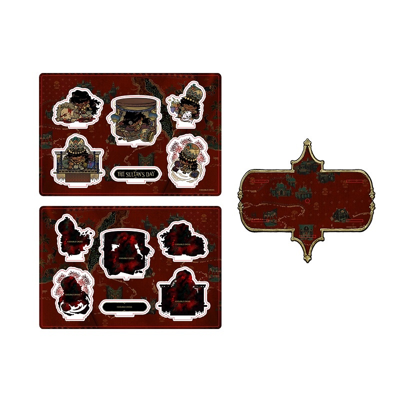 【KUMAGUZI】スルタンのゲーム 第三弾 スルタンの一日シリーズ くるくる回るアクリルスタンド